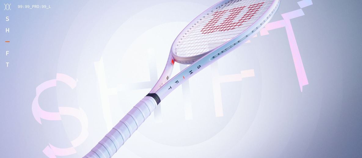 Wilson Shift White Performance Tennis Racket Promo Picture