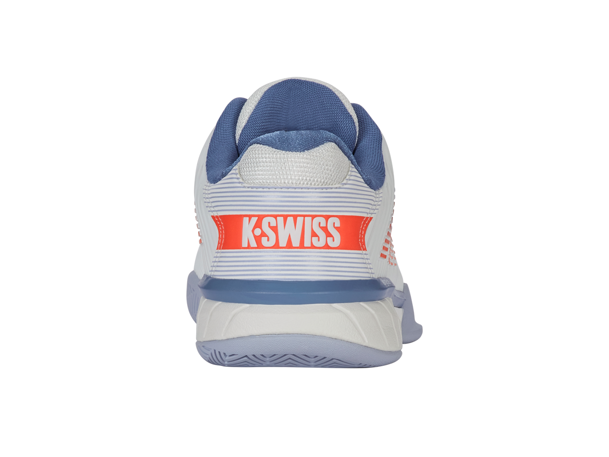 K-Swiss Hypercourt Express 2 (Mens) - Lucent White/Infinity/Scarlet Ibis