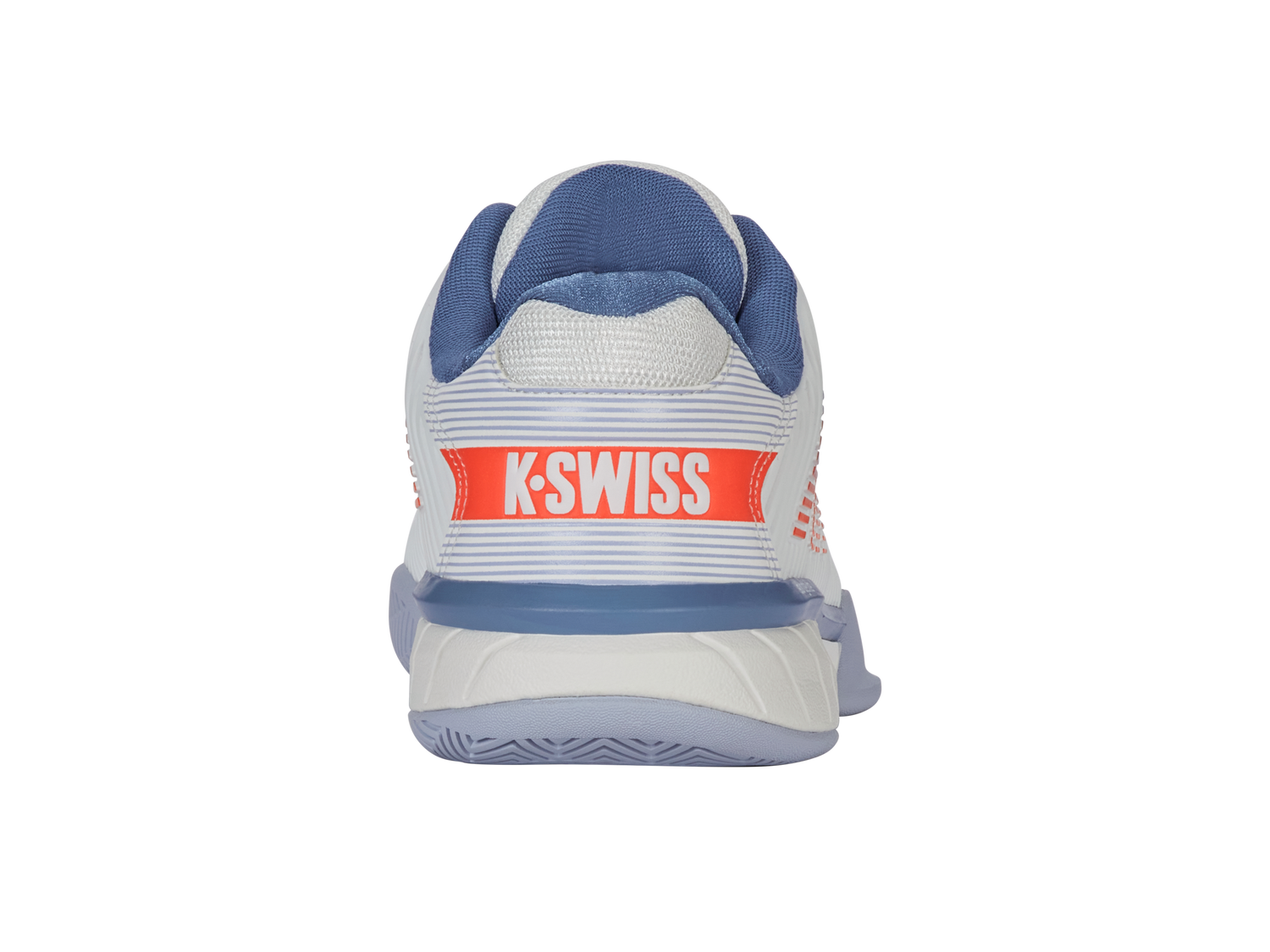 K-Swiss Hypercourt Express 2 (Mens) - Lucent White/Infinity/Scarlet Ibis