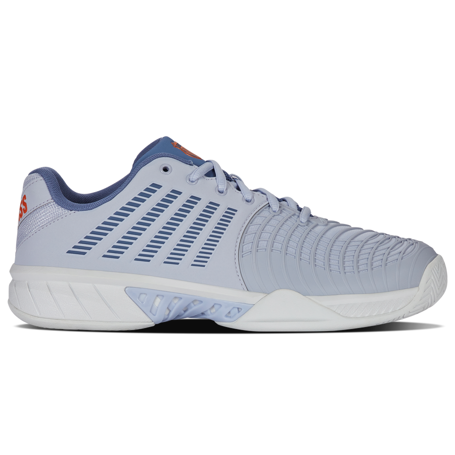 K-Swiss Express Light 3 (Mens) - Arctic Ice/Infinity/Scarlet Ibis
