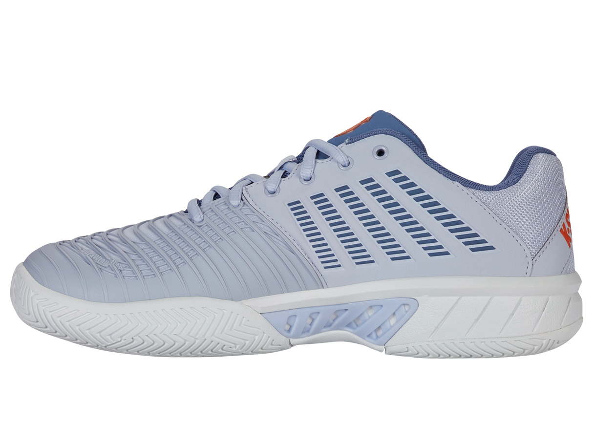 K-Swiss Express Light 3 (Mens) - Arctic Ice/Infinity/Scarlet Ibis