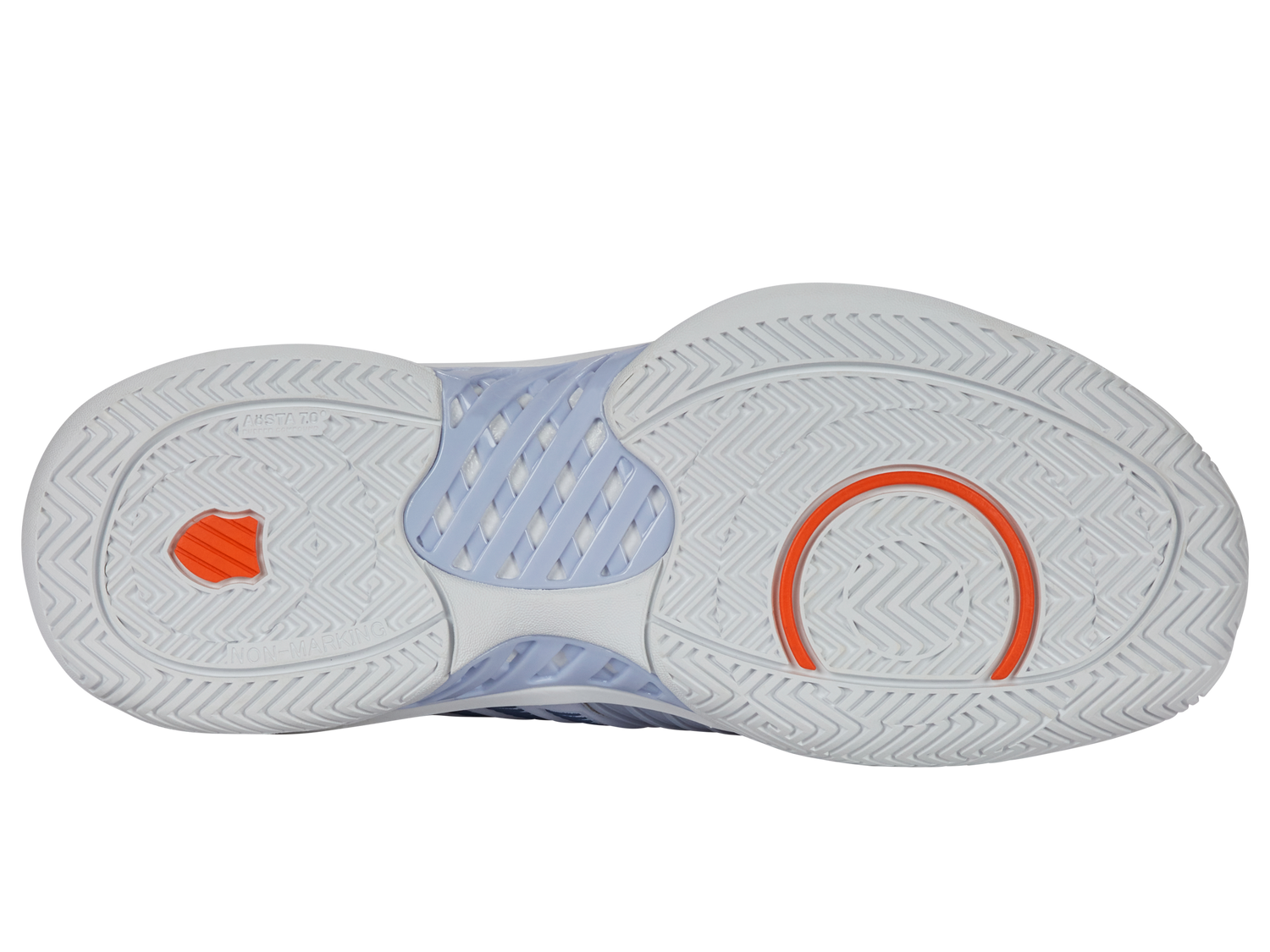 K-Swiss Express Light 3 (Mens) - Arctic Ice/Infinity/Scarlet Ibis