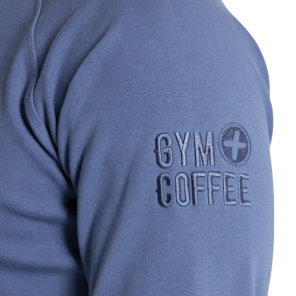 Gym Plus Coffee Chill Essential Half Zip (Mens) - Thunder Blue