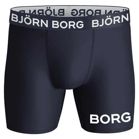 Bjorn Borg Performance Boxer (2-Pack) - Blue/Grey