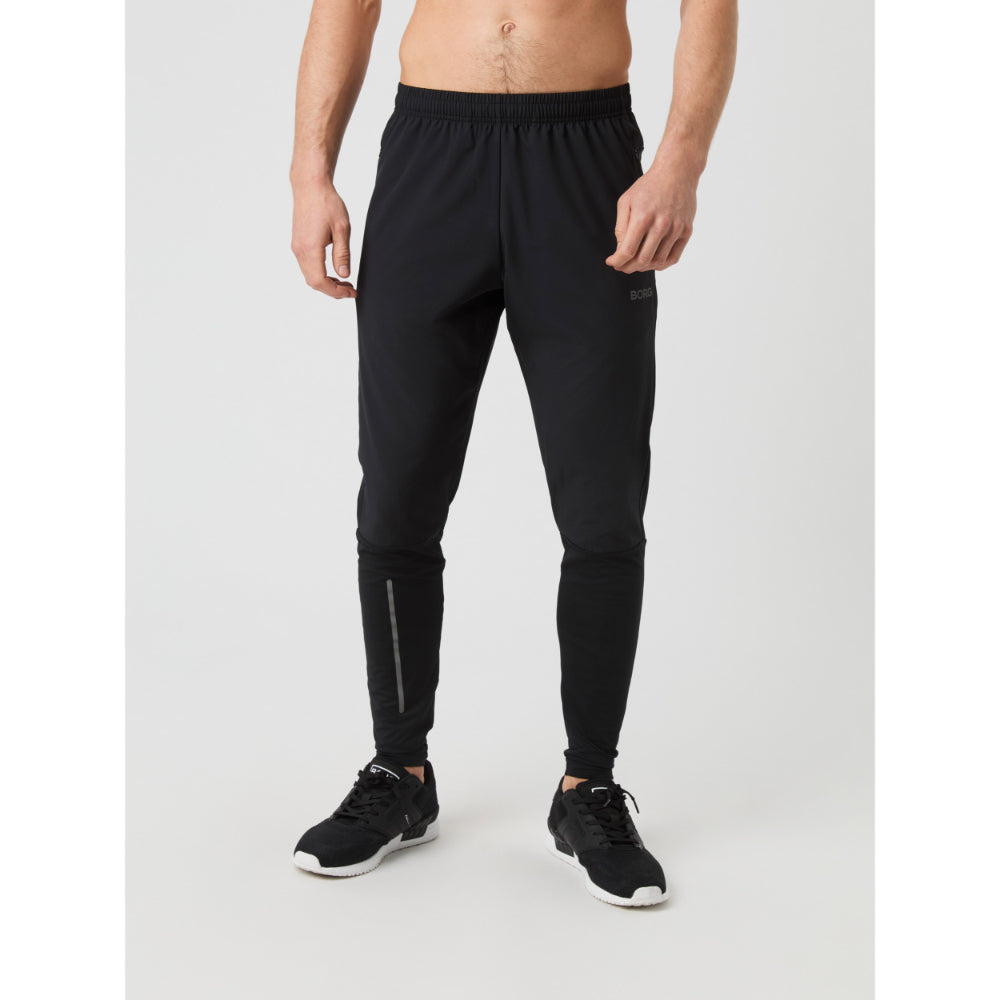 Bjorn Borg Borg Performance Running Pants (Mens) - Black Beauty