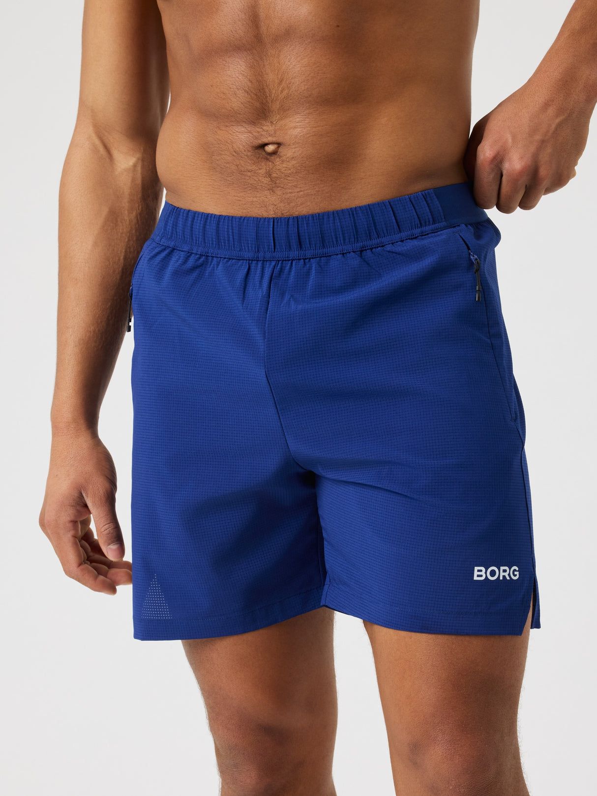 Bjorn Borg Borg Zip Shorts (Mens) - Blue Depths