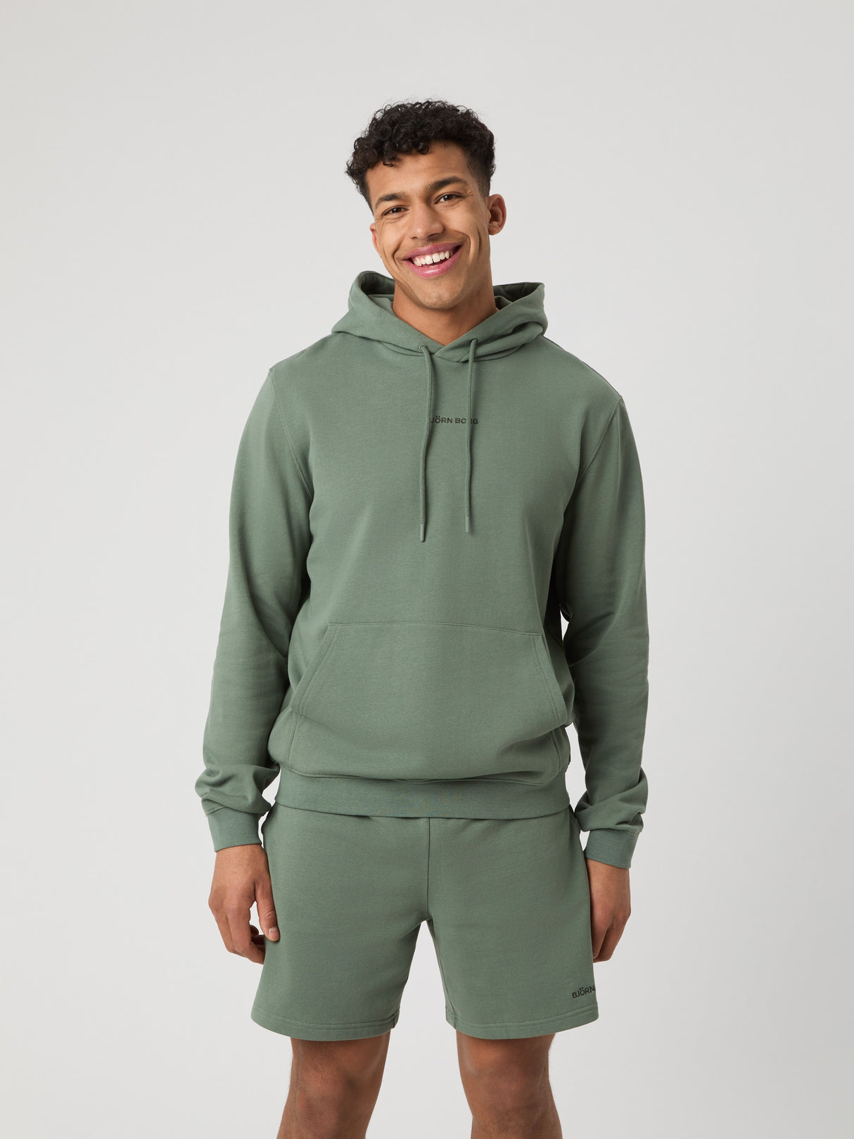 Bjorn Borg Classic Hoddie (Mens) Agave