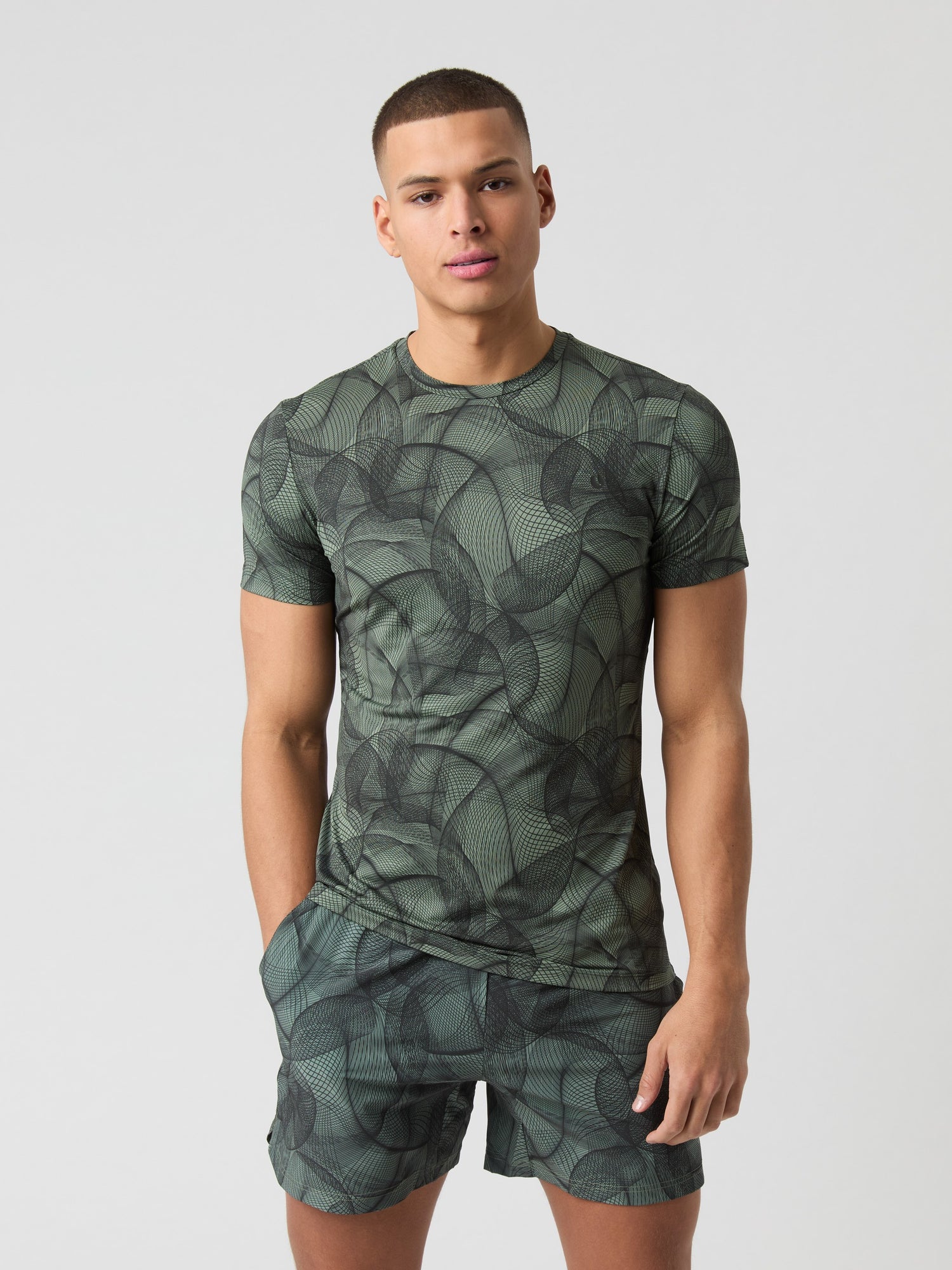 Bjorn Borg Ace Printed T-Shirt (Mens) Bb Big Grind