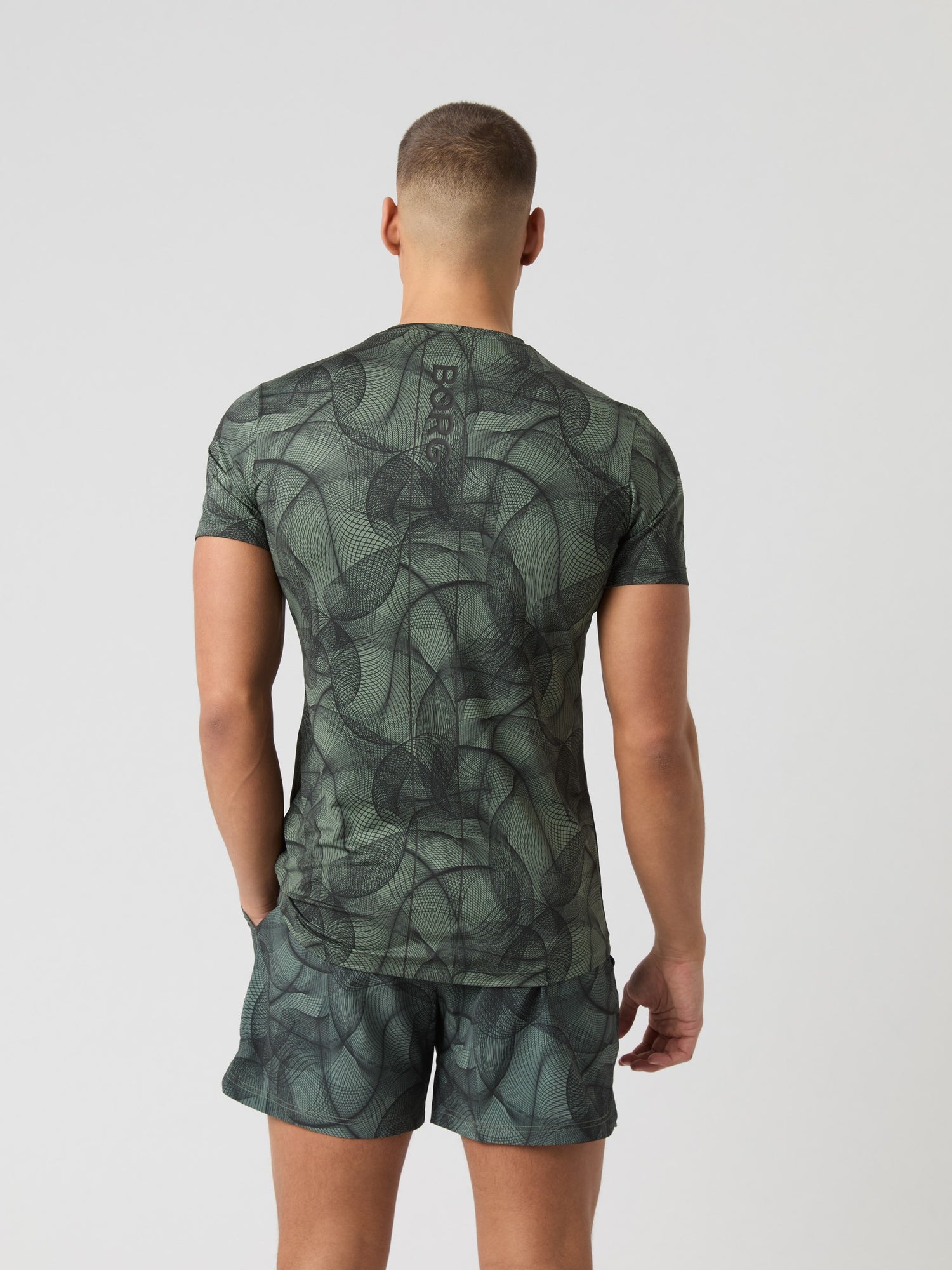 Bjorn Borg Ace Printed T-Shirt (Mens) Bb Big Grind