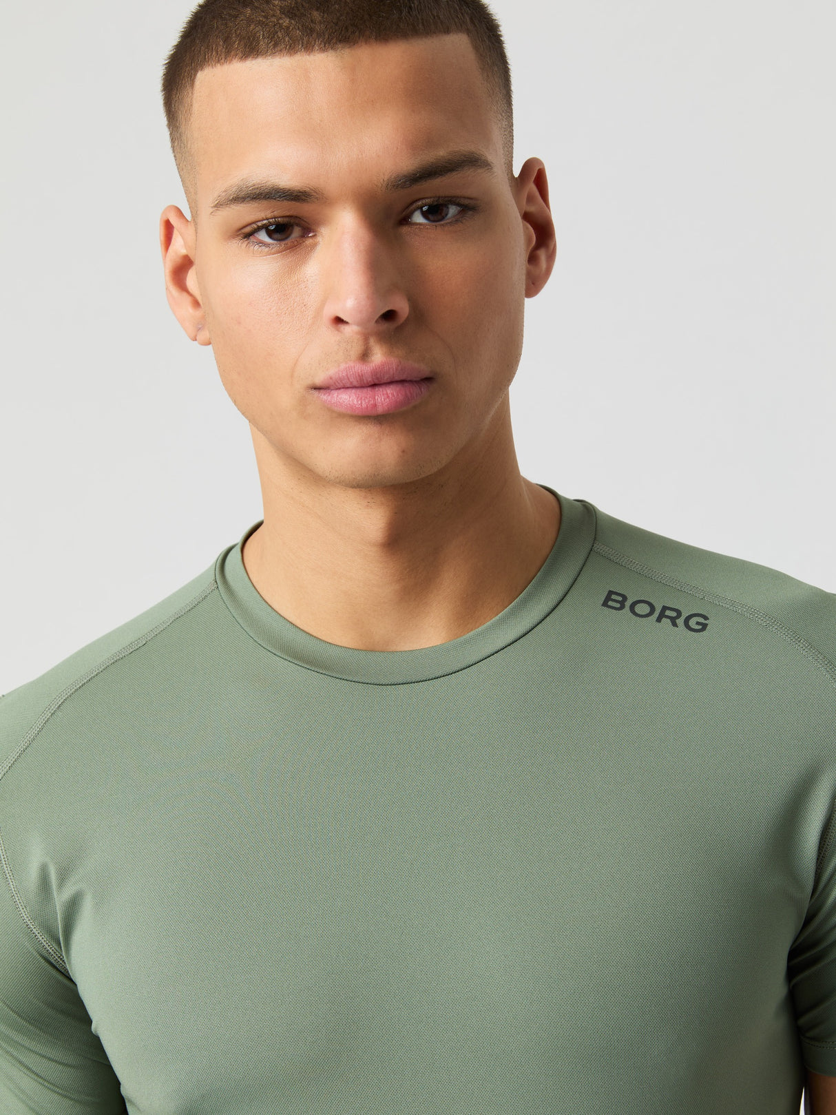 Bjorn Borg Athletic T-Shirt (Mens) - Agave