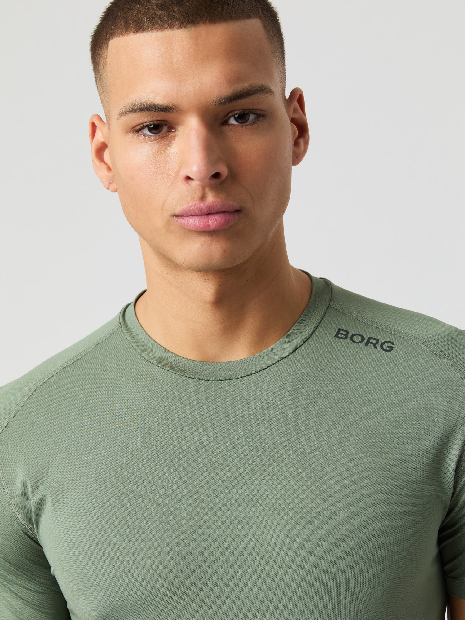 Bjorn Borg Athletic T-Shirt (Mens) - Agave