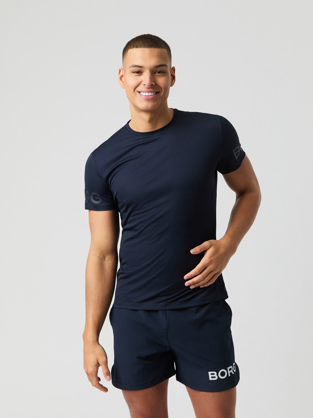 Bjorn Borg Borg Light T-Shirt (Mens) - Night Sky