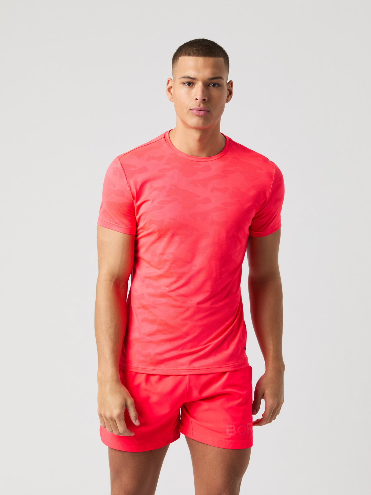 Bjorn Borg Performance T-Shirt (Mens) - Diva Pink