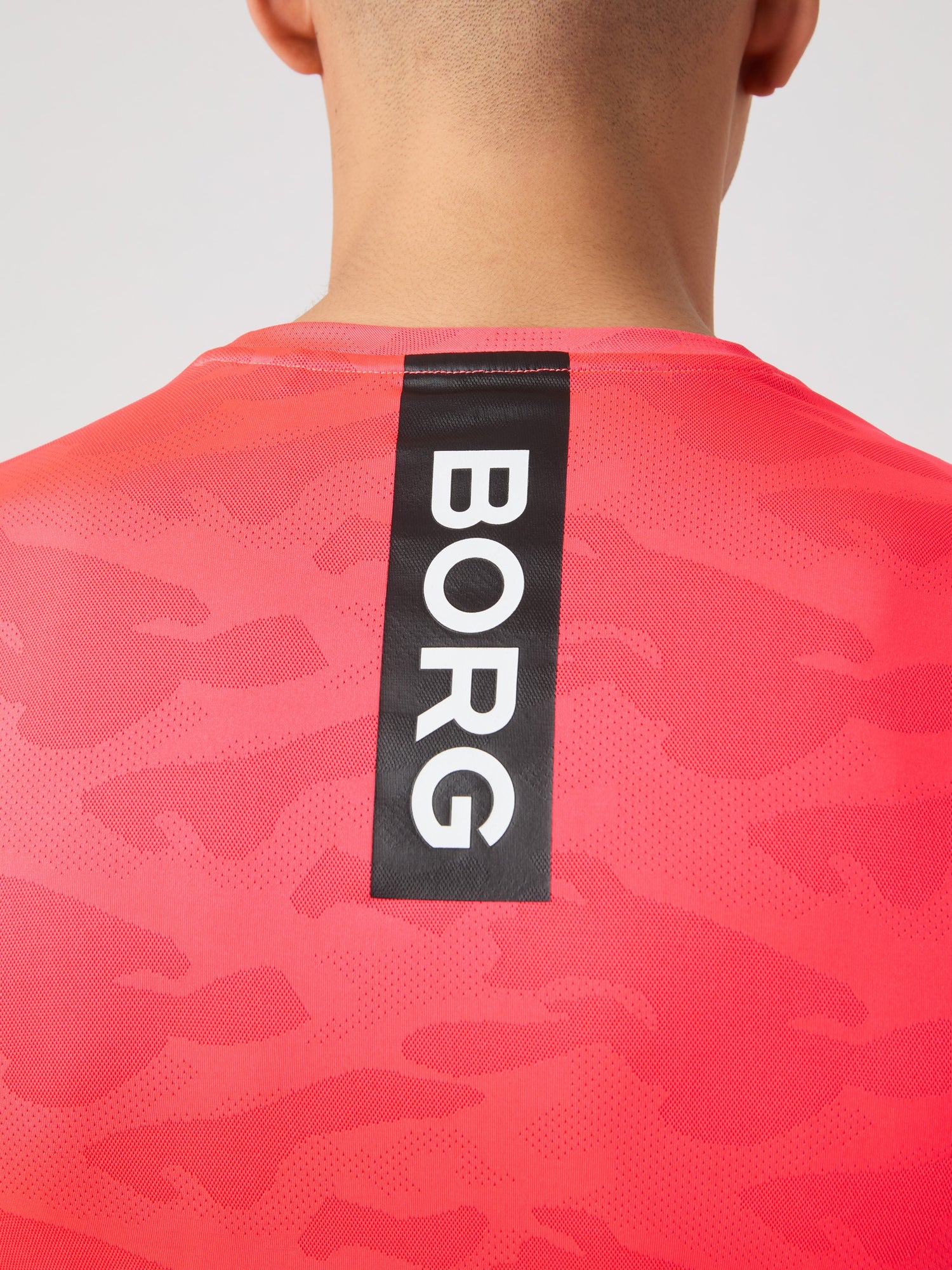 Bjorn Borg Performance T-Shirt (Mens) - Diva Pink