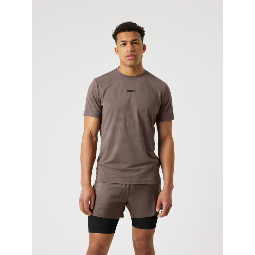 Bjorn Borg Borg Performance Perforated T-Shirt (Mens) - Falcon