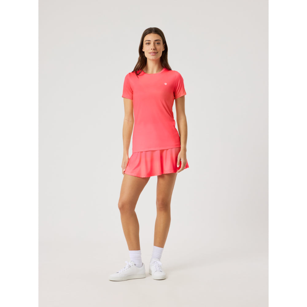 Bjorn Borg Ace Slim T-Shirt (Ladies) - Diva Pink