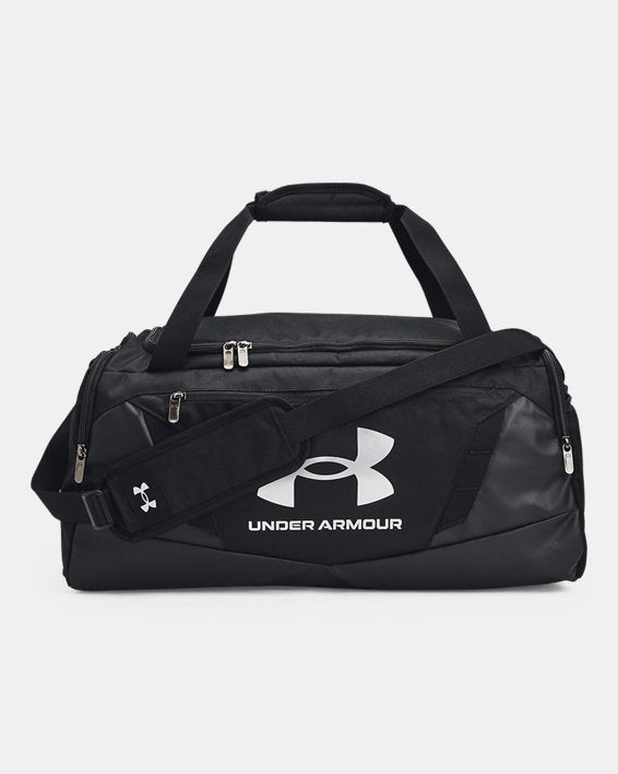 Under Armour Undeniable 5.0 Small Duffle Bag - Black / Black / Metallic Silver