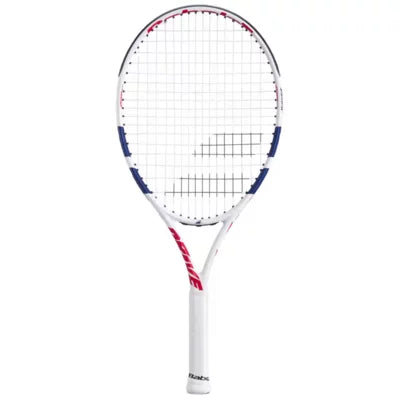Babolat Drive Junior 24" White/Pink Tennis Racket 2025