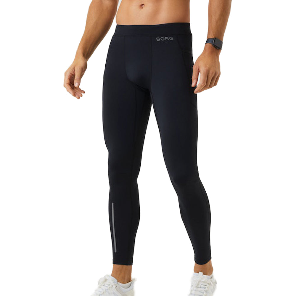 Bjorn Borg Borg Running Tights (Mens) - Black Beauty