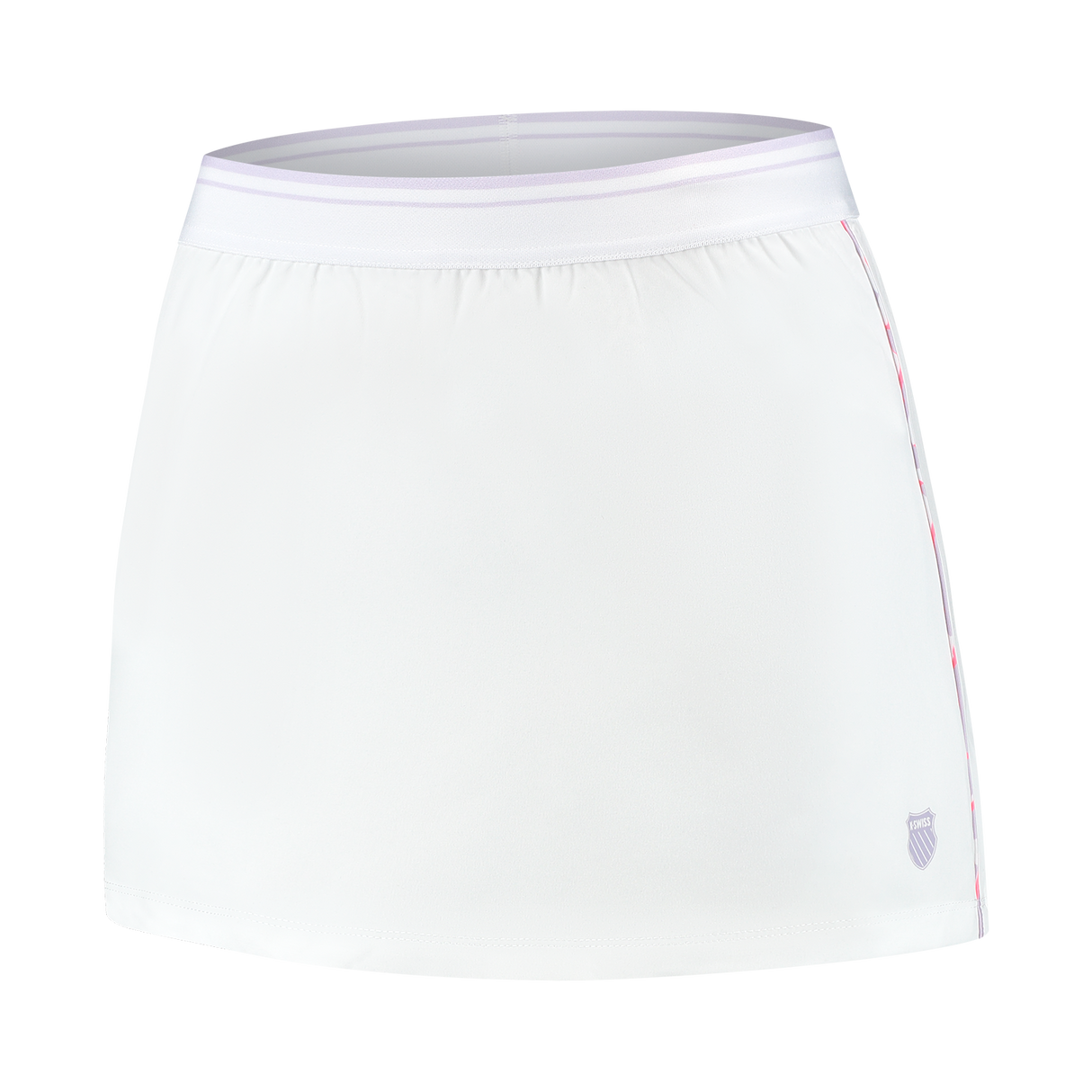 K-Swiss Hypercourt Skirt 6 (Ladies) - White/Orchid Petal