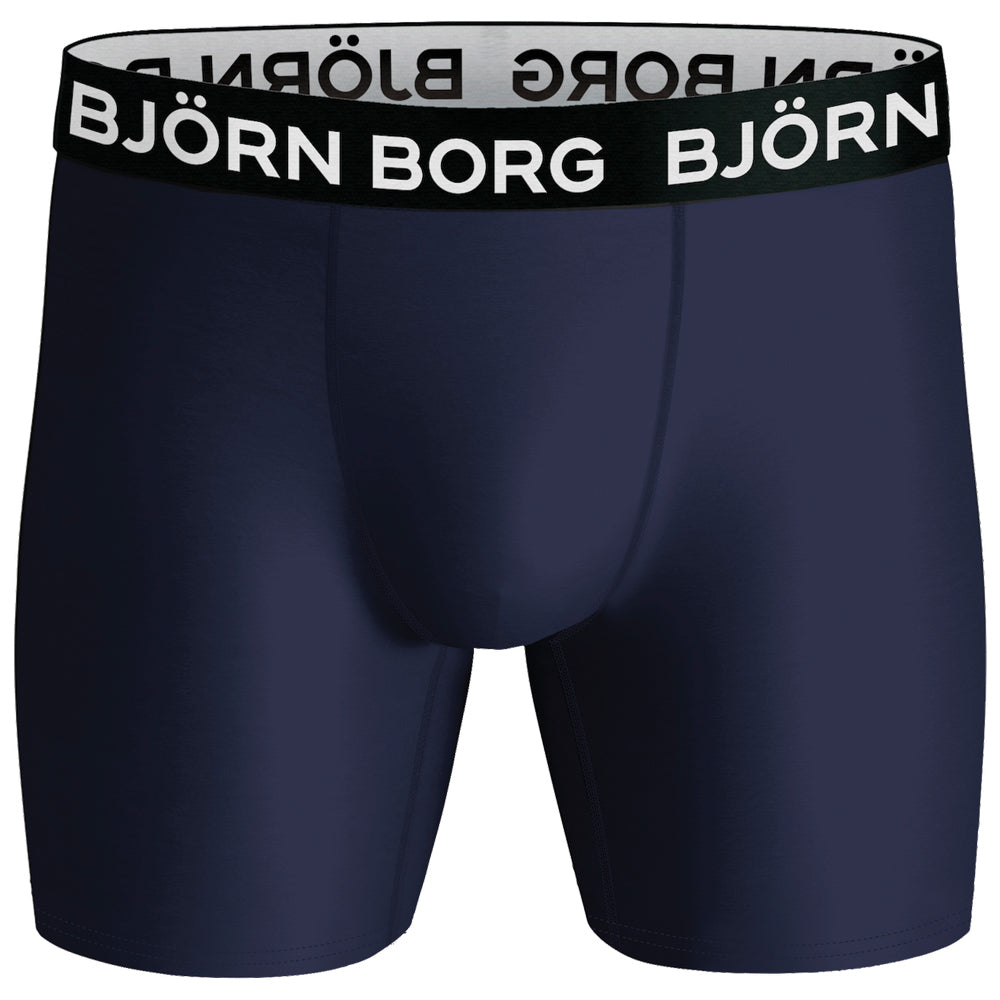 Bjorn Borg Performance Boxer (2-Pack) - Print/Navy Blue