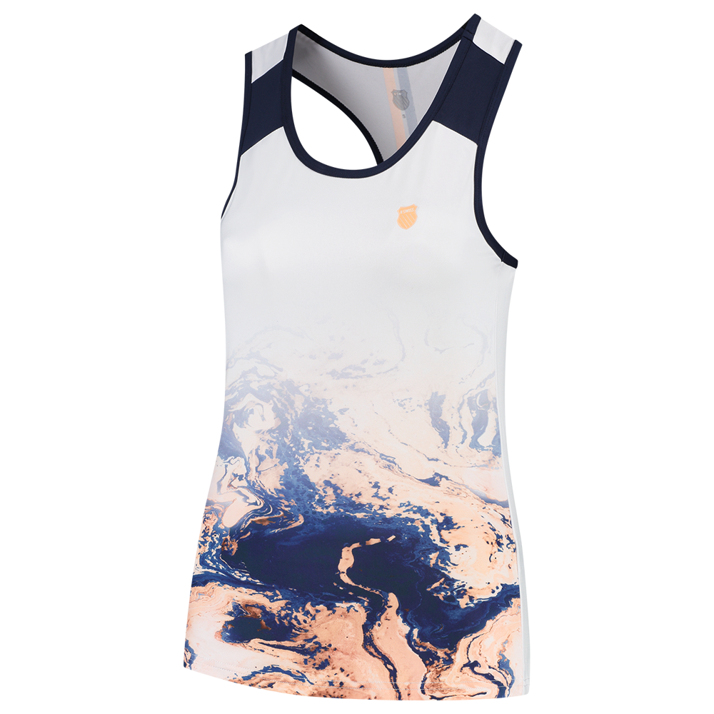 K-Swiss TAC Hypercourt Singlet 3 (Ladies) - White/Print