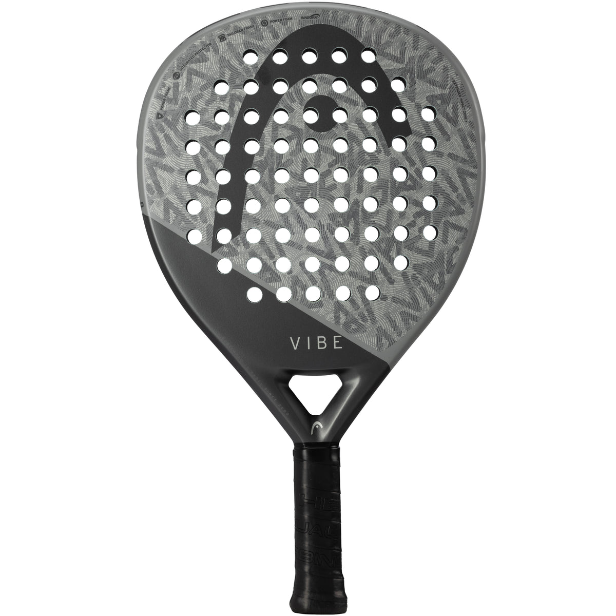 HEAD Vibe 2025 Padel Racket - Grey/Black