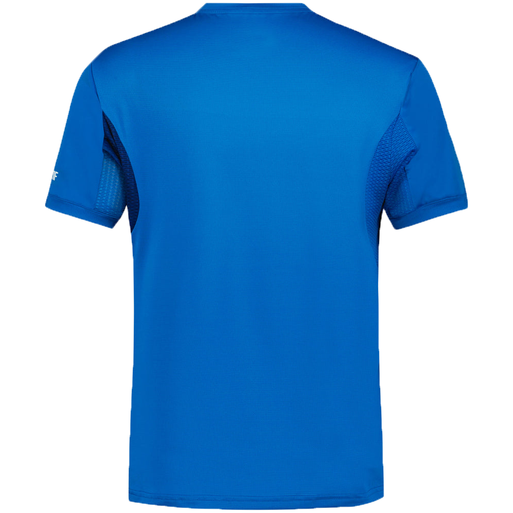 Le Coq Sportif Pro Tennis Short Sleeve Tee (Mens) - Lapis Blue