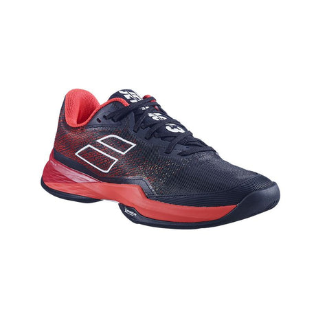 Babolat Jet Mach 3 All Court Tennis Shoes (Mens) - Black/Poppy Red