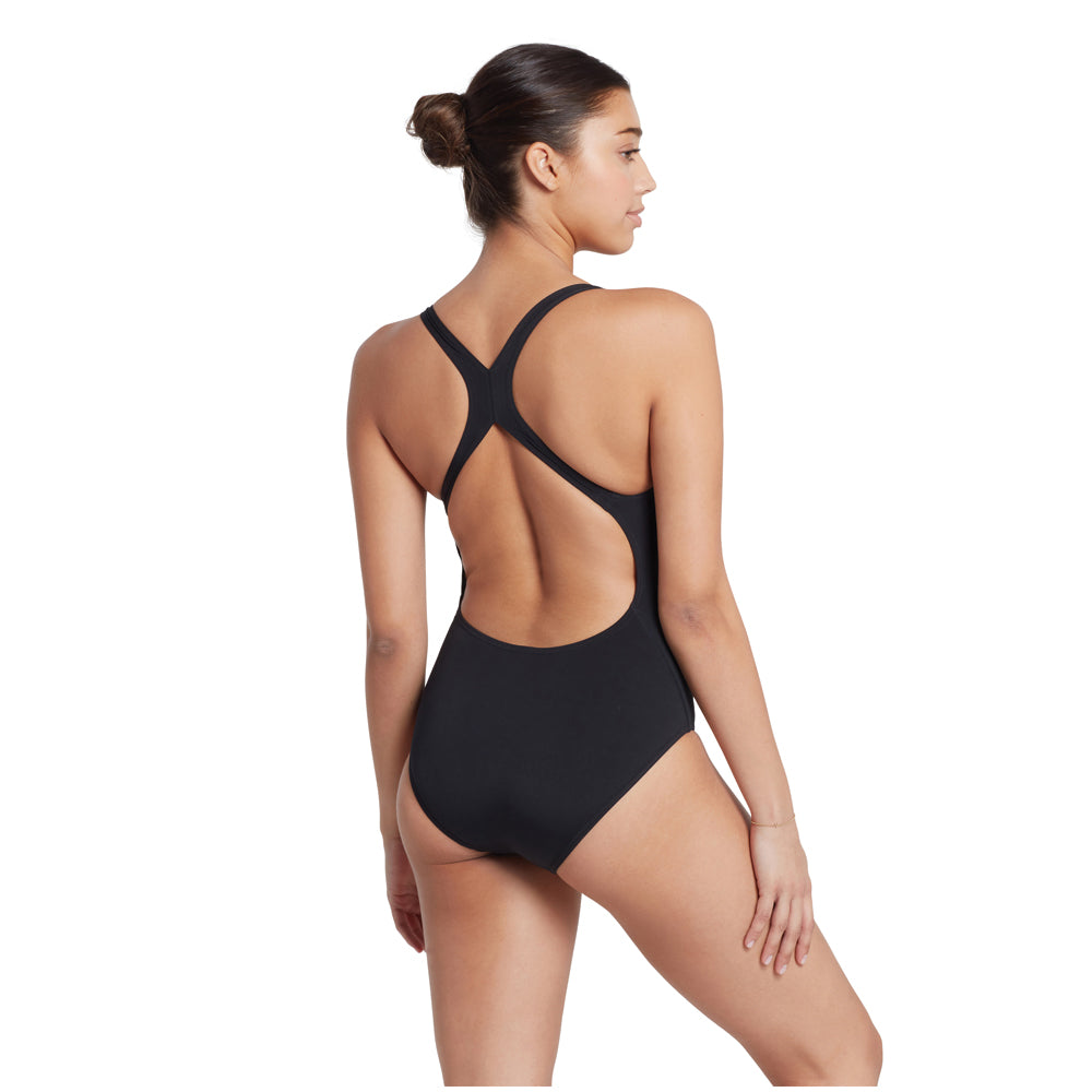 Swimming Costume Zoggs Cottesloe Flyback Women - Black