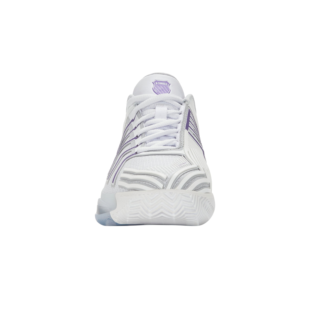 K-Swiss Ultrashot 4 Clay (Ladies) - White/Lunar Rock/Purple Haze