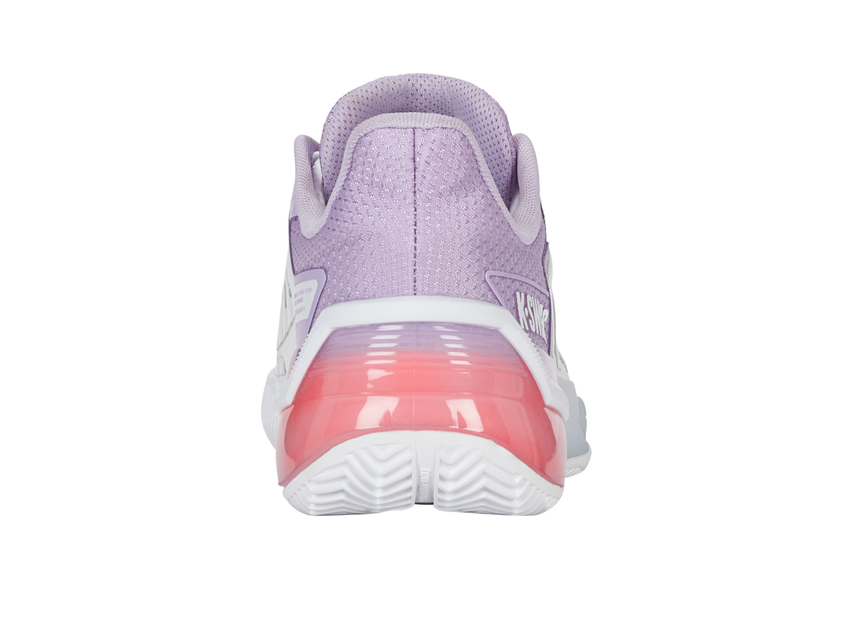 K-Swiss Ultrashot 4 (Ladies) - Clay-White/Orchid Petal/Neon Blaze