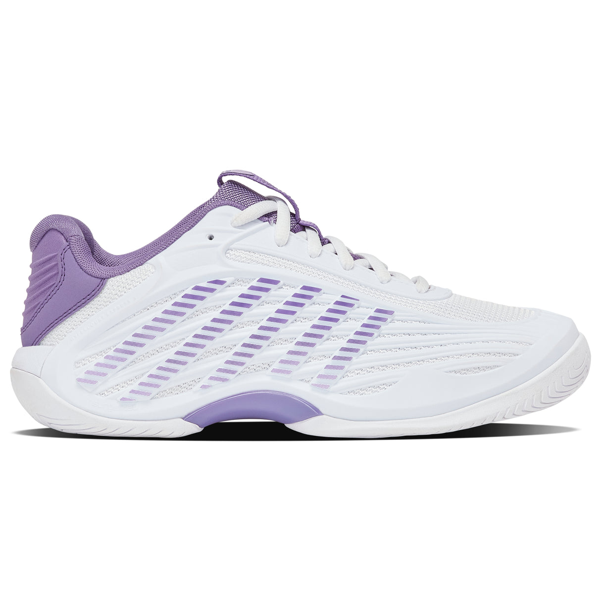 K-Swiss Hypercourt Express 3 (Ladies) - White/Purple Haze/Lunar Rock