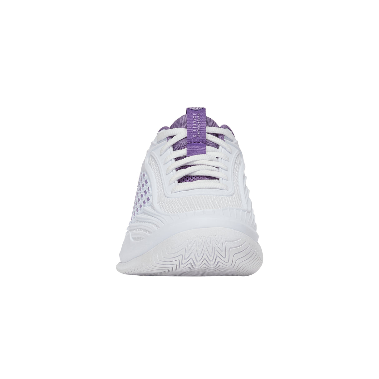K-Swiss Hypercourt Express 3 (Ladies) - White/Purple Haze/Lunar Rock