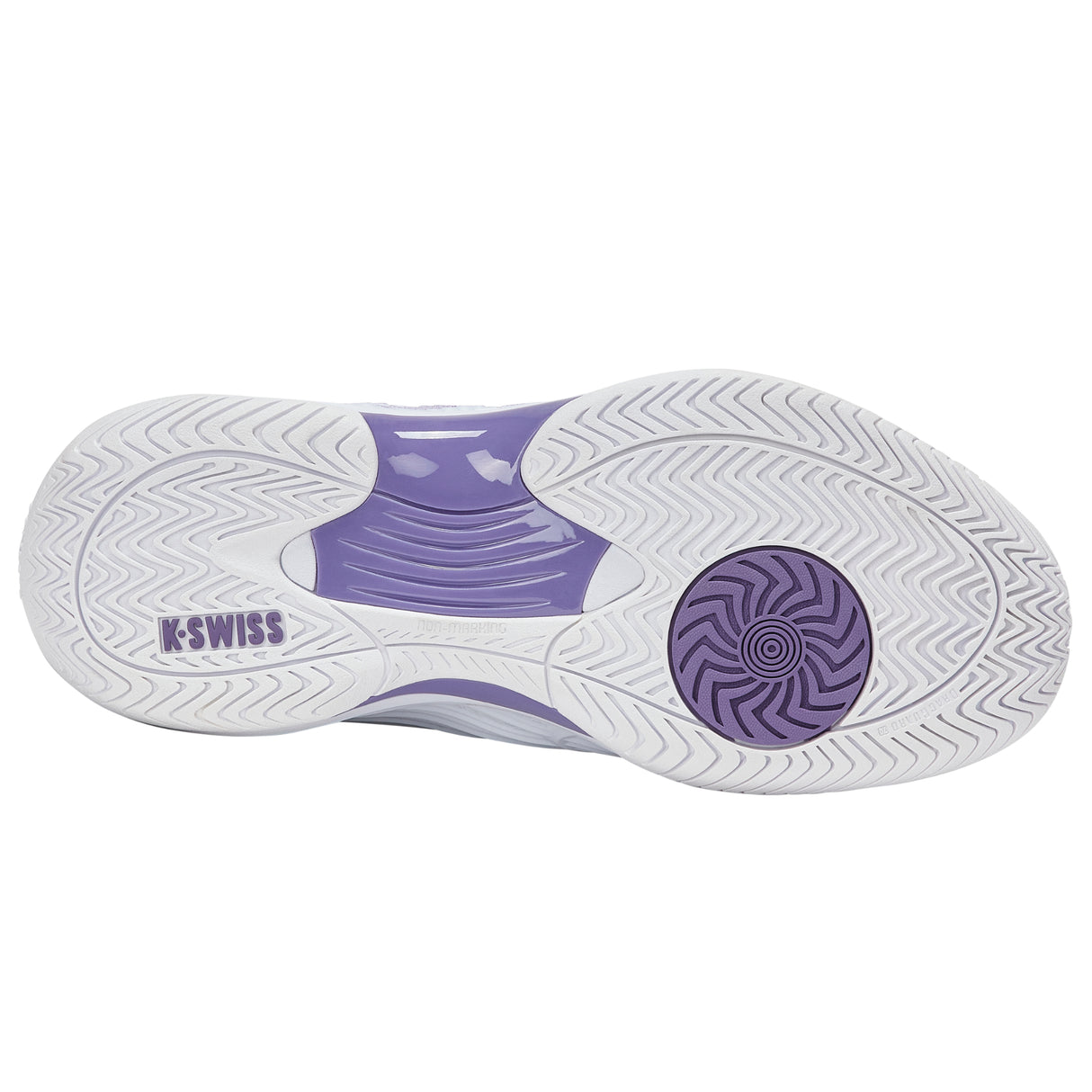 K-Swiss Hypercourt Express 3 (Ladies) - White/Purple Haze/Lunar Rock