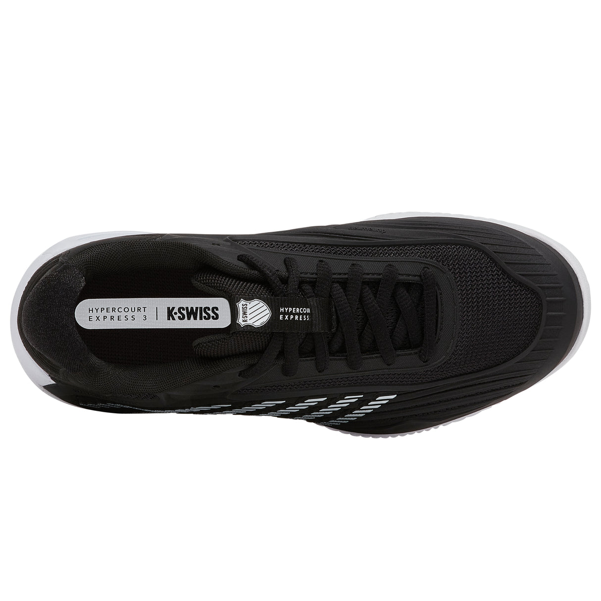 K-Swiss Hypercourt Express 3 Clay Court Tennis Shoe (Ladies) - Black/White