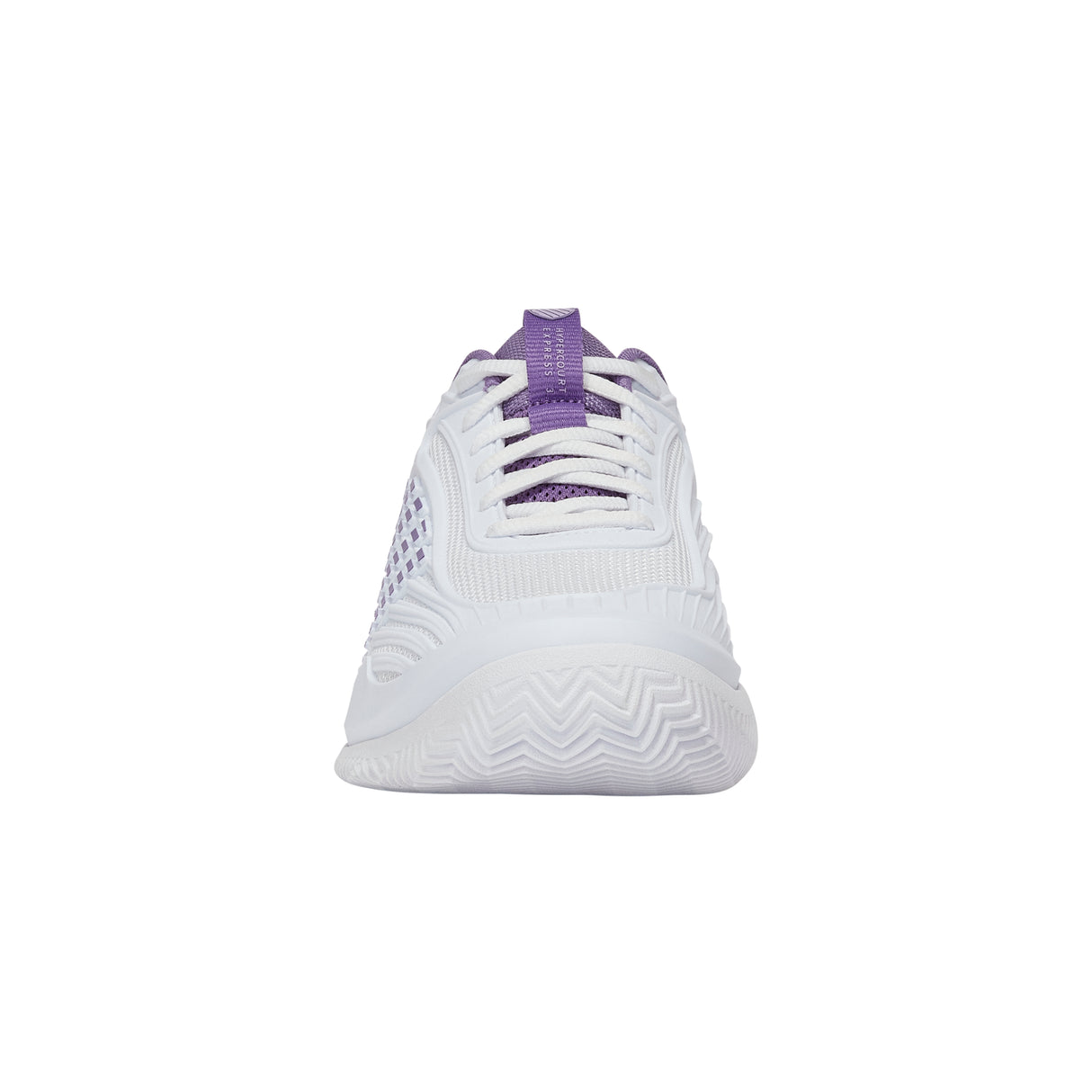 K-Swiss Hypercourt Express 3 Clay Court Tennis Shoe (Ladies) - White/Purple Haze/Lunar Rock