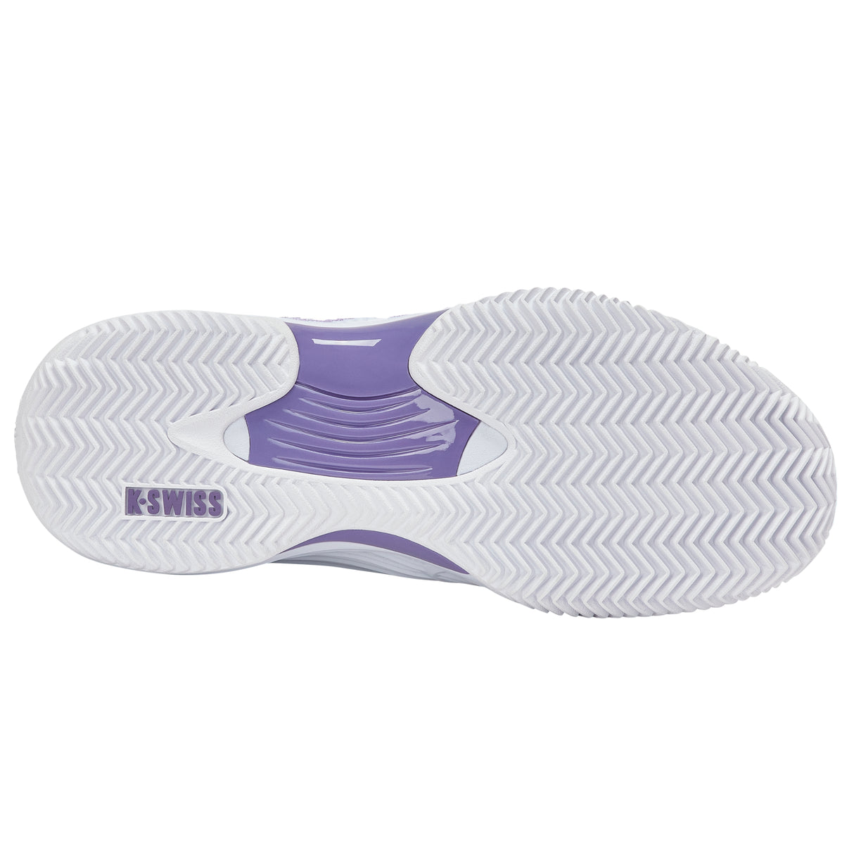 K-Swiss Hypercourt Express 3 Clay Court Tennis Shoe (Ladies) - White/Purple Haze/Lunar Rock