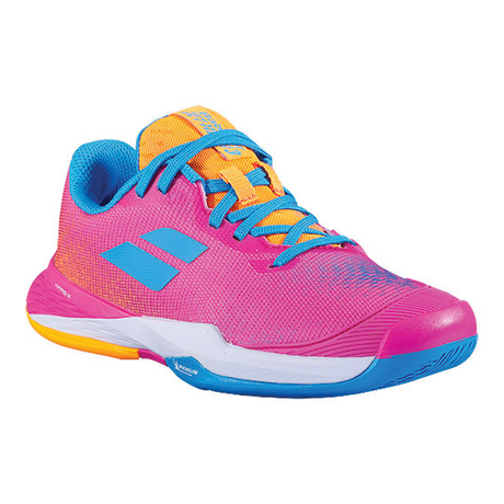 Babolat Jet Mach 3 All Court Tennis Shoes (Junior) - Hot Pink