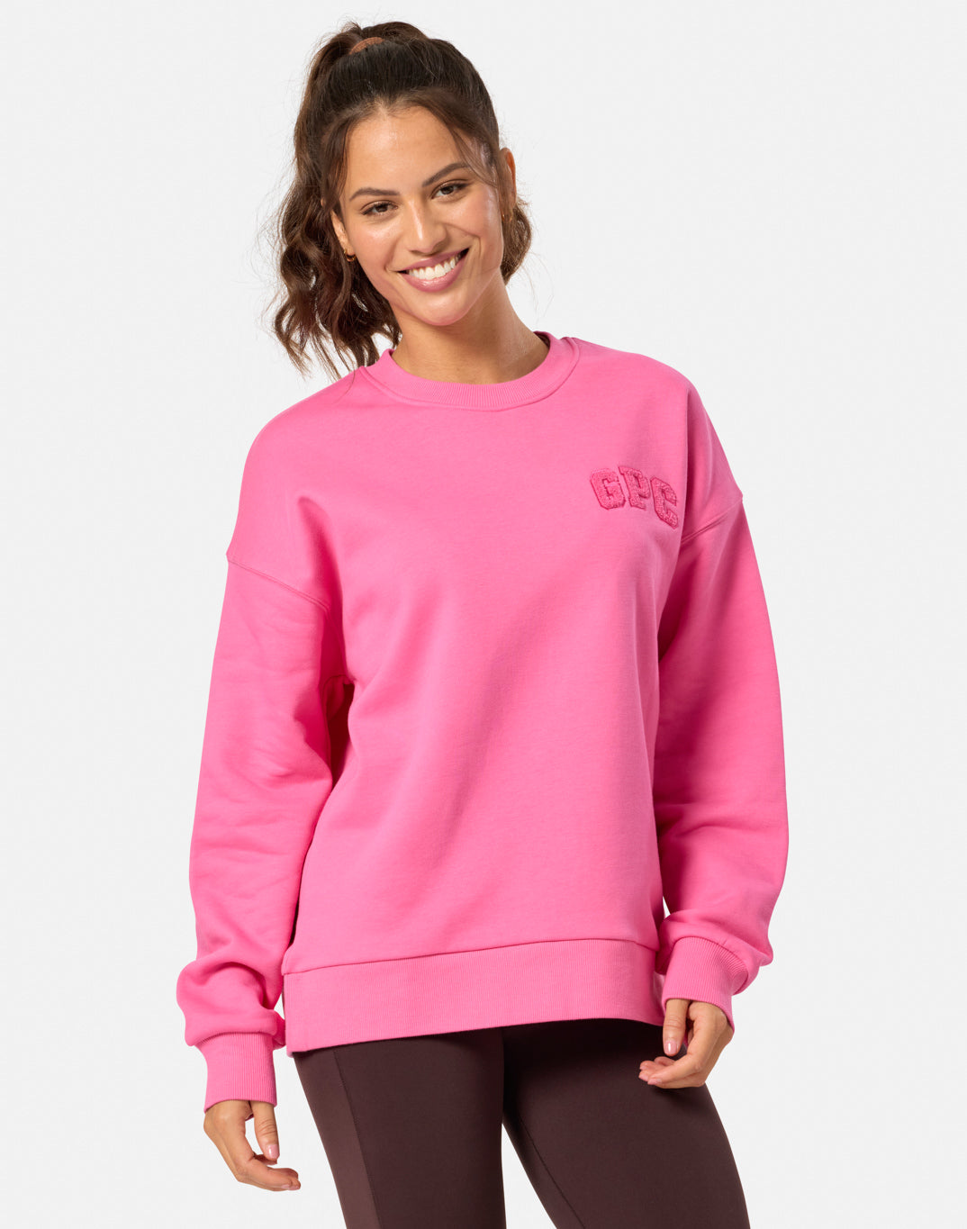 Gym+Coffee Cascade Crew (Ladies) - Sangria Sunset