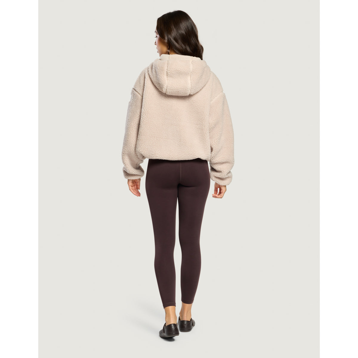 Gym+Coffee Industry Fleece Hooded Full Zip (Ladies) - Natural