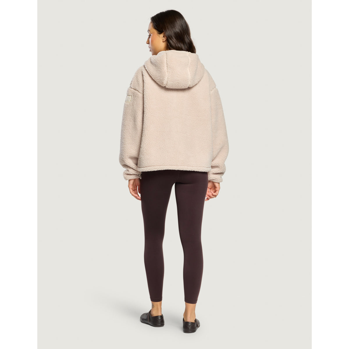 Gym+Coffee Industry Fleece Hooded Full Zip (Ladies) - Natural