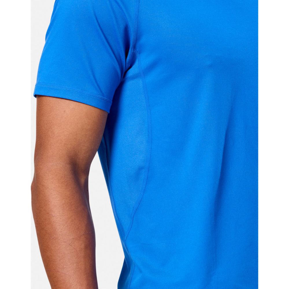 Gym+Coffee Relentless Tee (Mens) - Azure Blue