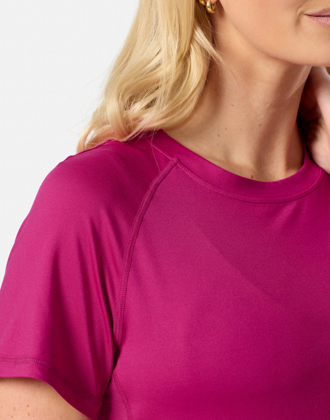 GymPlusCoffee Relentless Tee (Ladies) - Sunrise Pink