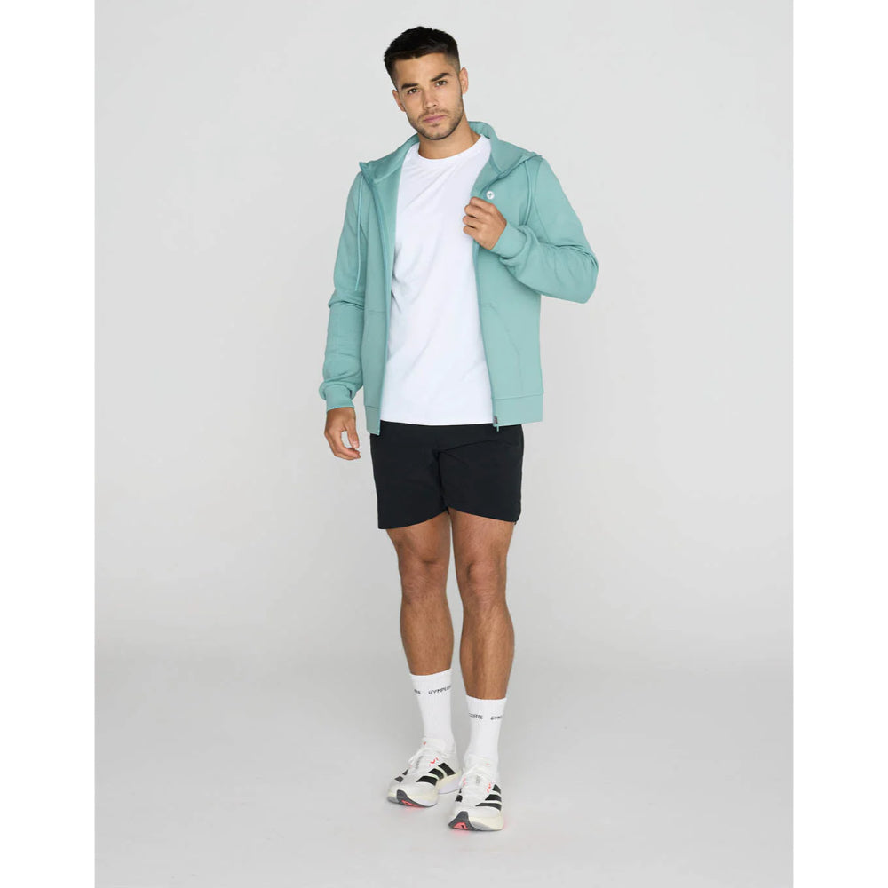 Gym+Coffee Relentless Zip Hoodie (Mens) - Fresh Green