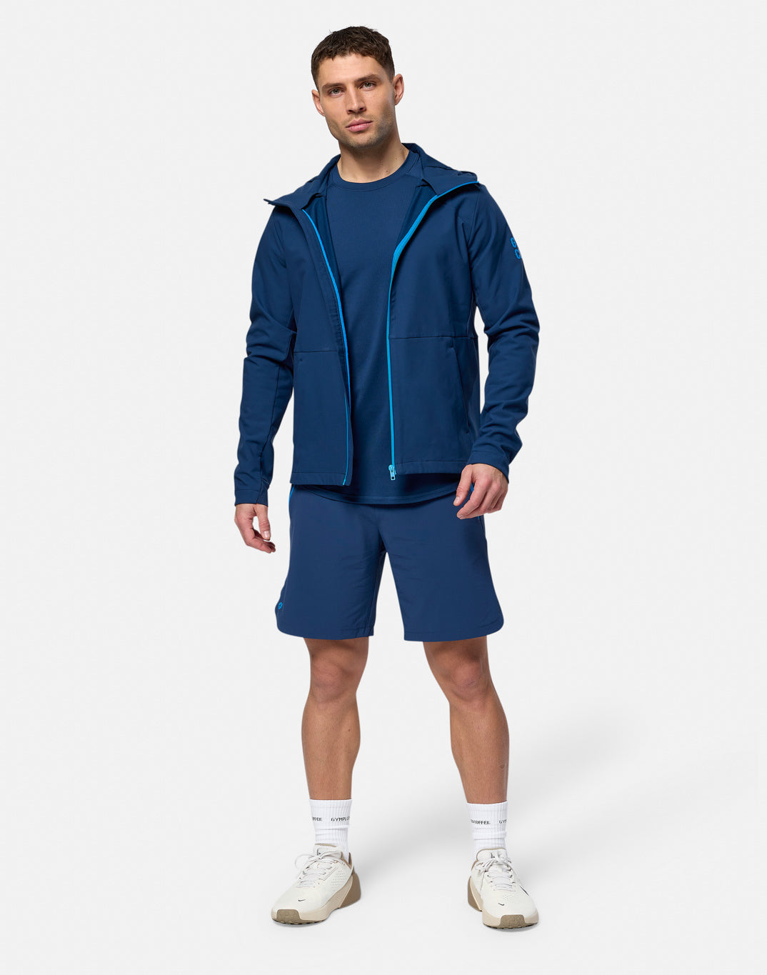 GymPlusCoffee Game Changer Jacket (Mens) - Petrol Blue