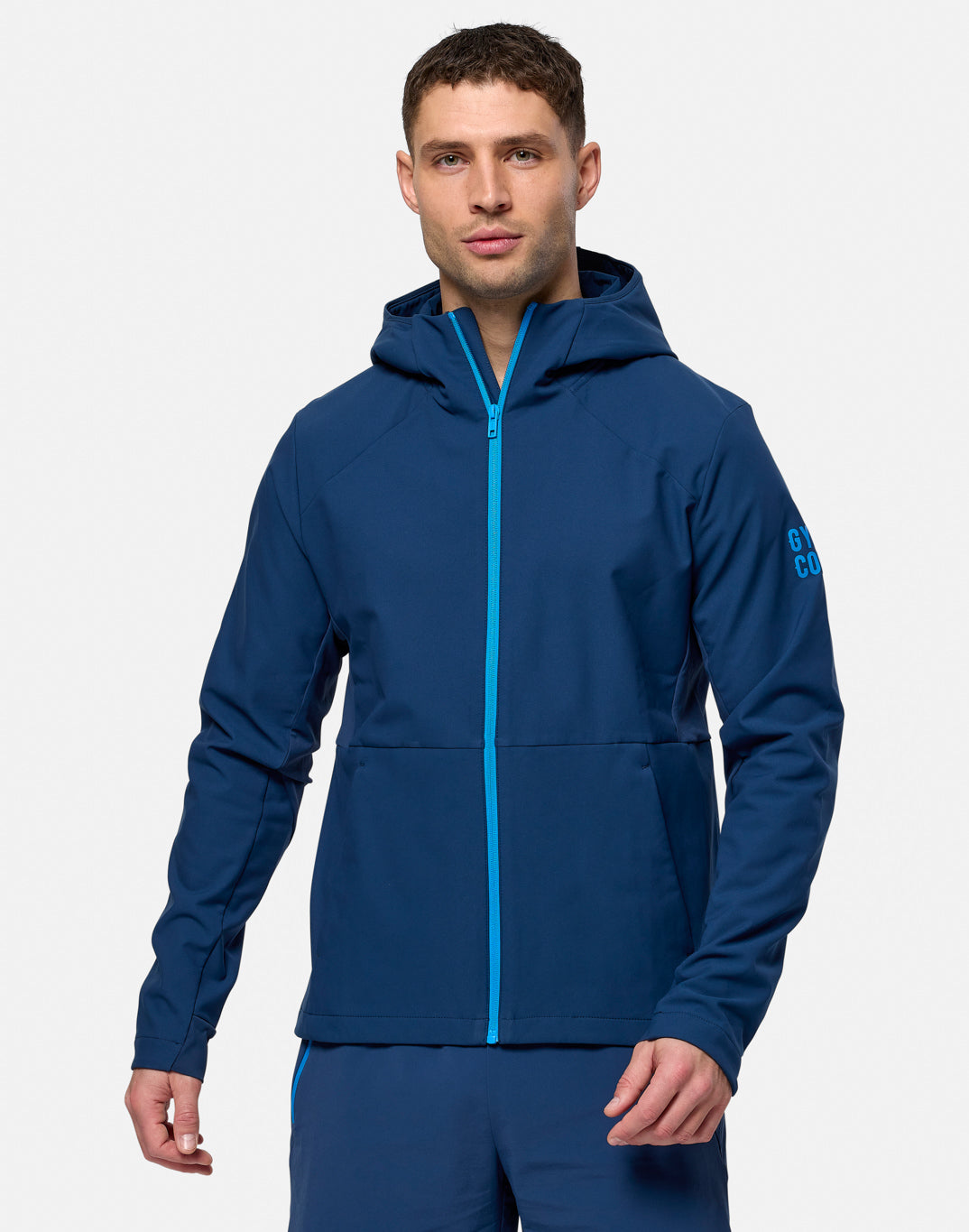 GymPlusCoffee Game Changer Jacket (Mens) - Petrol Blue