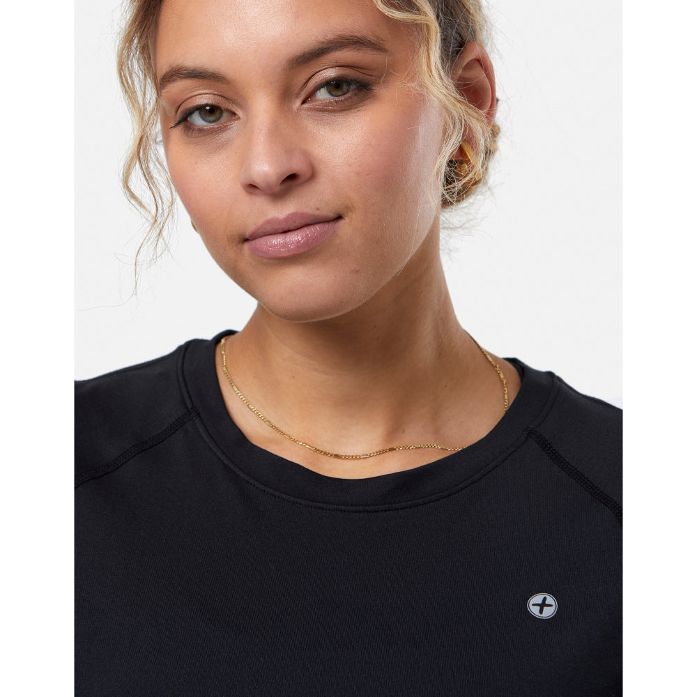 Gym+Coffee Relentless Tee (Ladies) - Black