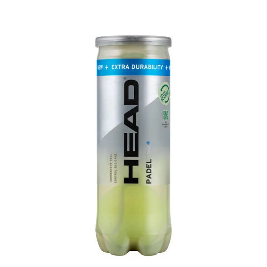 HEAD Padel Pro+ Ball (3 Ball Tube)