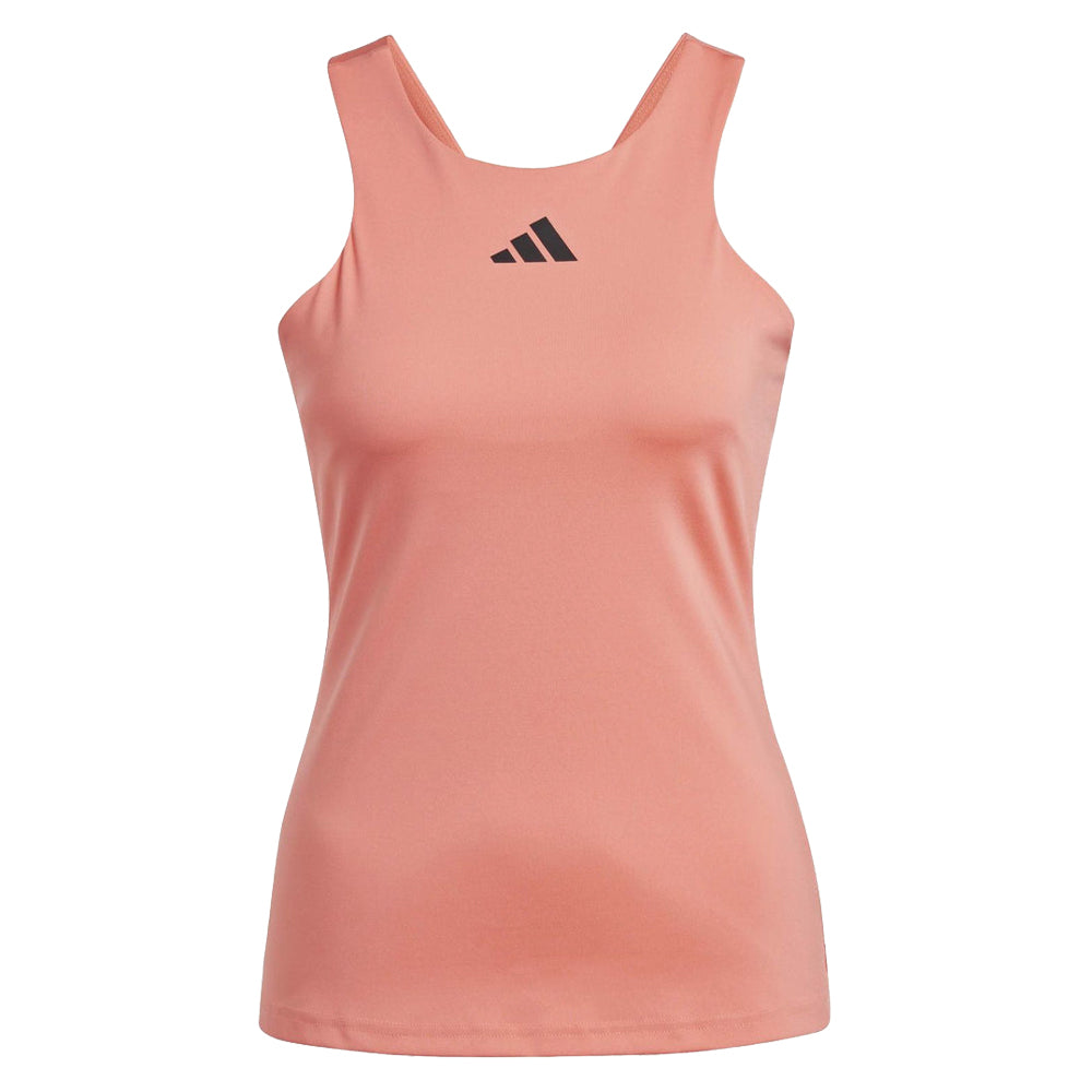 adidas Gameset Tennis Y-Tank (Ladies) - Coral